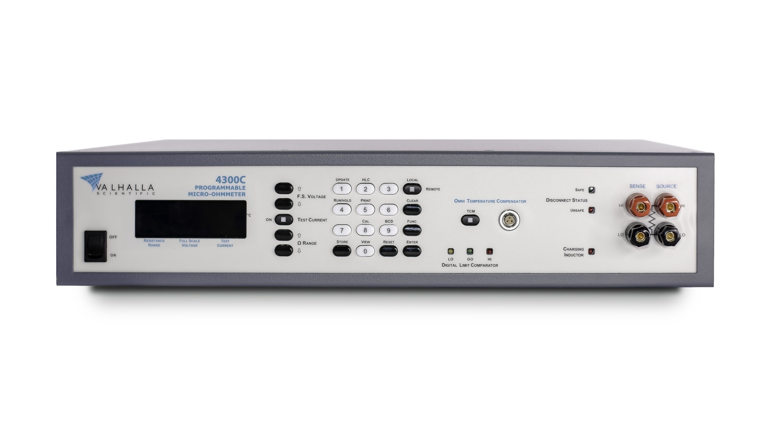 High accuracy, highly accurate, low resistance digital micro-ohmeters